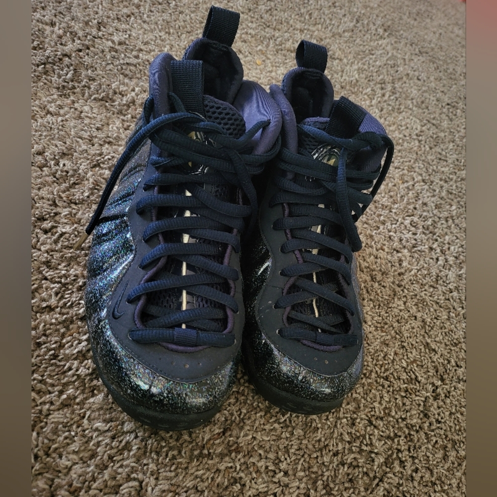 foamposite obsidian glitter